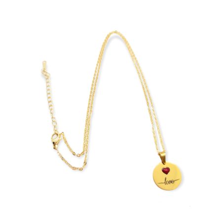 PENDANT STEEL LOVE